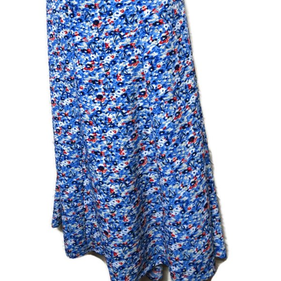 Cj Banks Multi Color Sailboat Print Pleated Skirt - Picture 5 of 9